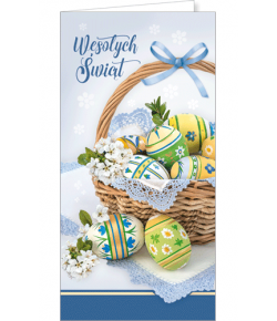 Kartki wielkanocne firmowe bez życzeń LZW-BT 29