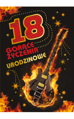 Kartka na 18-tkę z życzeniami OG2