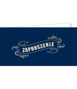 Zaproszenie uniwersalne zestaw 10 szt ZAB01