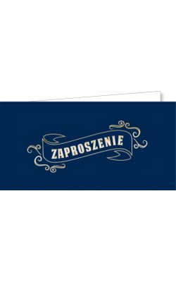 Zaproszenie uniwersalne zestaw 10 szt ZAB01
