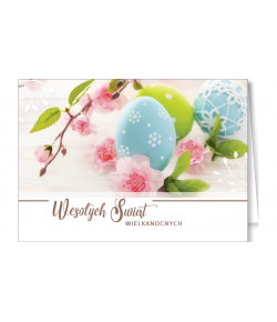 Kartka na Wielkanoc z życzeniami GDW-T 27