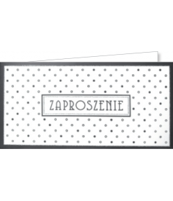 Zaproszenie uniwersalne zestaw 10 szt ZAB04