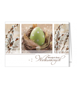 Kartka wielkanocna dobroczynna bez nadruku GDW-BT 30