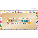 Zaproszenie uniwersalne zestaw 10 szt ZAB06