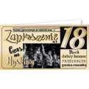 Zaproszenie na 18-tkę zestaw 10 szt ZAB20