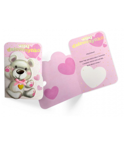 Gratulacje z okazji Narodzin Dziewczynki DK785