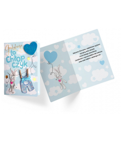 Kartka z okazji Narodzin Chłopczyka DK 782