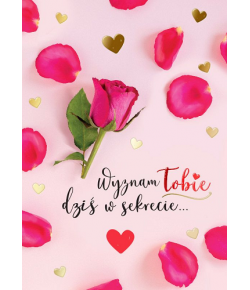 Karnet Walentynkowy  PR273