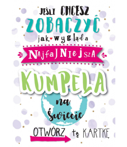Kartka dla Koleżanki zabawna PCDK 594