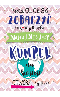 Kartka dla Kolegi wesoła z żartem PCDK 595