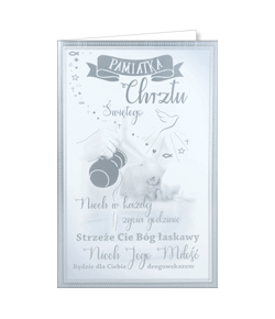 Pamiątka Chrztu CHAB 04