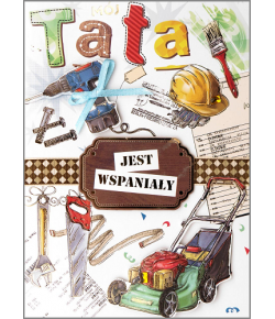 Kartka dla super Taty, Ojca HM 1017T