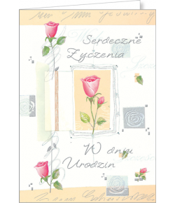 Kartka urodzinowa KRO 13