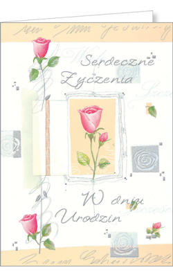 Kartka urodzinowa KRO 13