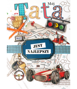 Kartka dla super Taty, Ojca HM1016T