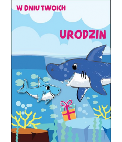 Kartka urodzinowa - ustaw liczbę lat DK 713
