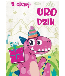 Kartka urodzinowa - ustaw liczbę lat DK712