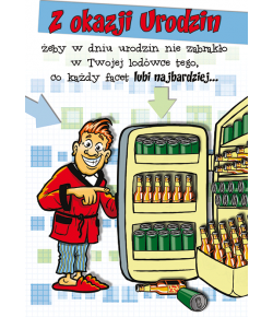 Kartka urodzinowa dla kolegi  Comic 13