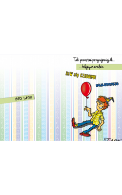 Kartka urodzinowa dla chłopaka Comic 16