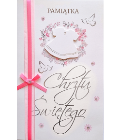 Kartka z okazji Chrztu św LUX 33