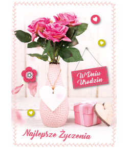 Kartka na urodziny GM 722