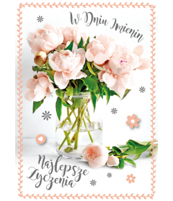 Kartka imieninowa GM 725