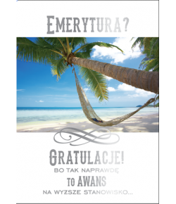 Kartka z okazji przejścia na Emeryturę  PP 1616