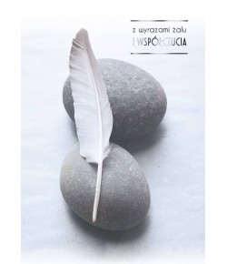 Kondolencje Kartka z wyrazami współczucia  PP 2138