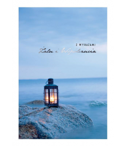 Kondolencje Kartka z wyrazami współczucia  PP 2139