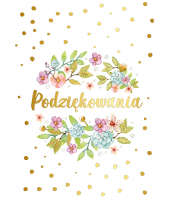 Kartka z Podziękowaniami PR 186