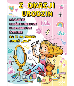 Kartka na Urodziny dla koleżanki  Young 33