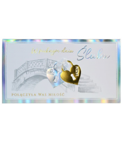 Kartka ślubna dla Młodej Pary  PM 108