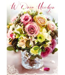 Kartka na Urodziny dla Kobiety  M753