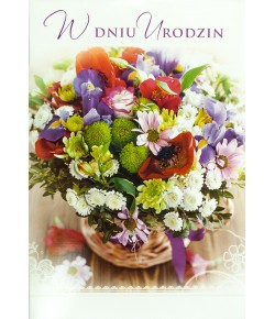 Kartka Urodzinowa przestrzenna M750