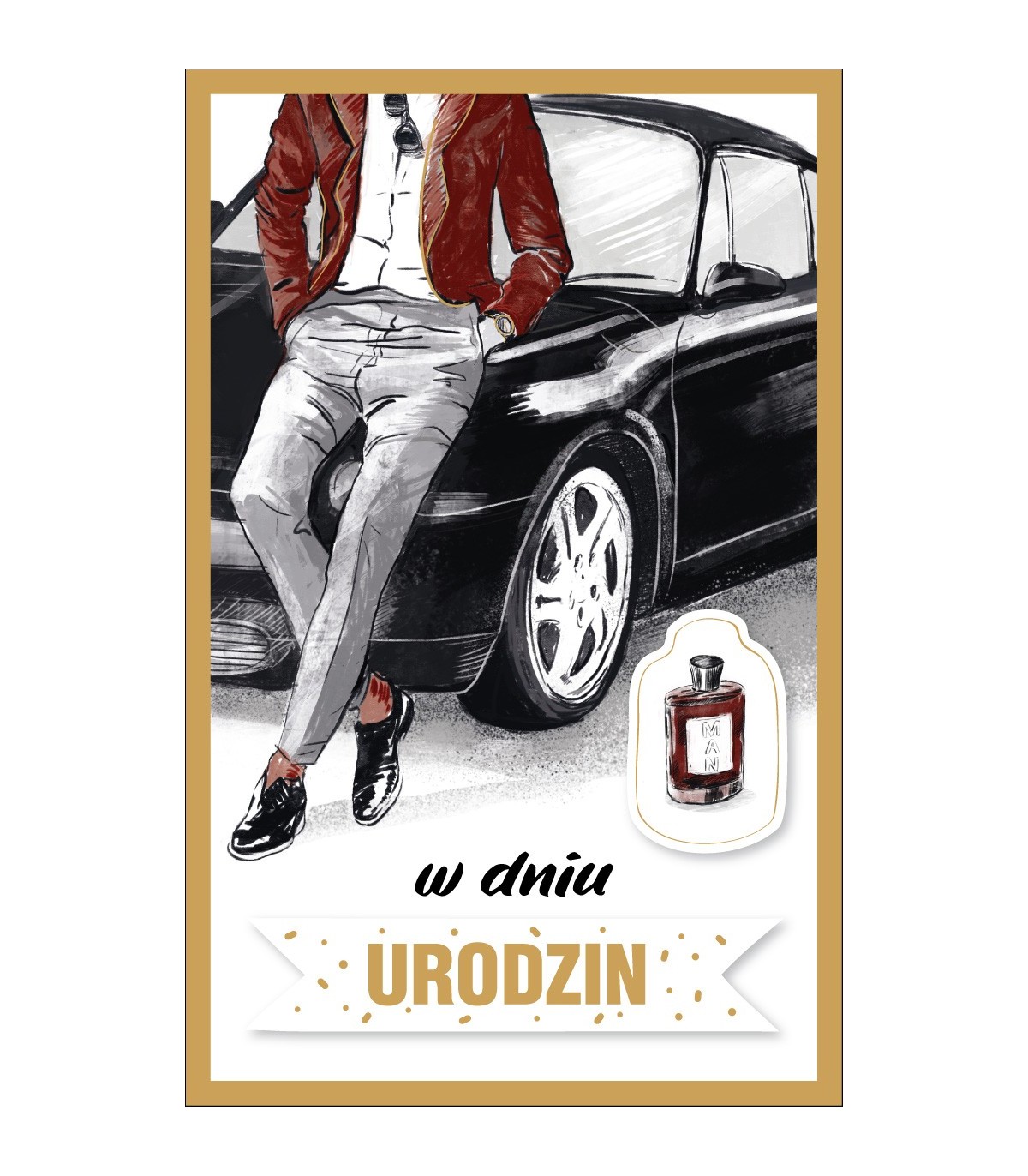 Kartka Urodzinowa dla Mężczyzny PS7