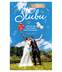 Kartka na ślub dla Młodej Pary SM3