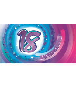 Zaproszenie na osiemnastkę zestaw 10 szt ZAB66