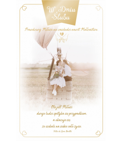 Kartka dla Młodej Pary SAB 36