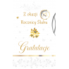 Kartka na 5,10,15,20,25,30,35,40,45,50,55,60 rocznicę ślubu LUX47
