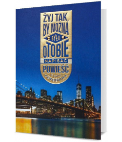 Kartka urodzinowa z mottem HM 2300