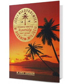 Kartka urodzinowa dla kolegi z przesłaniem  HM 2303