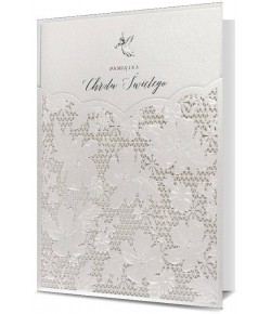 Kartka na Chrzest pięknie zdobiona  HM715