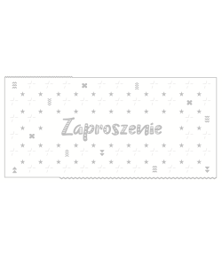 Zaproszenie na imprezę , uroczystość zestaw 10 szt ZAB108