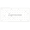 Zaproszenie na imprezę , uroczystość zestaw 10 szt ZAB108