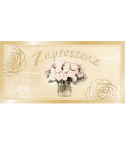 Zaproszenie uniwersalne na imprezę zestaw 10 szt ZAB118