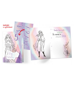 Kartka urodzinowa dla dziewczynki DSK15