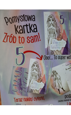 Kartka urodzinowa dla dziewczynki DSK15
