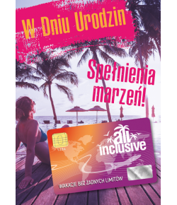 Prezent na urodziny Kartka  GIFT 133