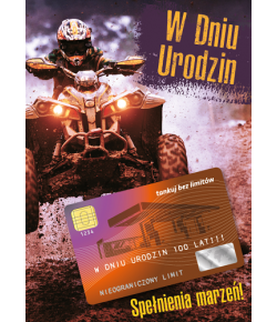 Kartka urodzinowa dla chłopaka GIFT 136