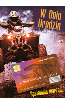 Kartka urodzinowa dla chłopaka GIFT 136